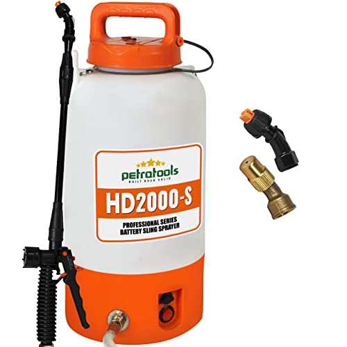 PetraTools 2 Gallon Battery Powered Sprayer