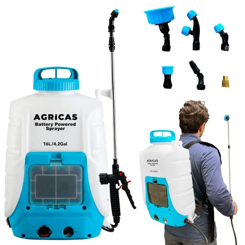 AGRICAS Battery Powered Backpack Sprayer