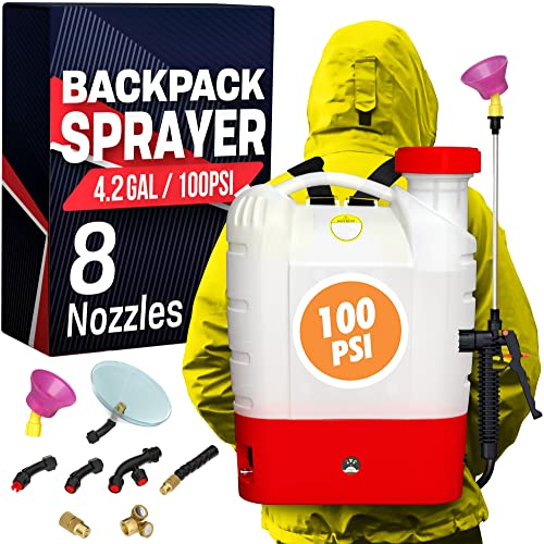 4.2 Gallon Battery Powered Backpack Sprayer