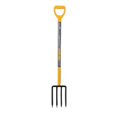 40 Inch Digging Fork with Hardwood D-Grip Handle dashengdianzi Ergonomic Spading Fork