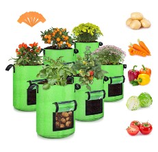 cedarfiny Gallon Potato Pot Garden Planting Bag Heavy Duty Gardening Bag for Yard Gardening 