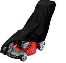 Lawn Mower Covers Waterproof Dustproof All-Weather Outdoor/Indoor Durable Polyester Sun Protection Tractor Car Cover getherad Oxford Cloth Lawn Mower Cover Size Optional 
