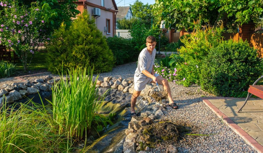 pond weed killer garden-gate destroy weeds in your pond with pond weed killer
