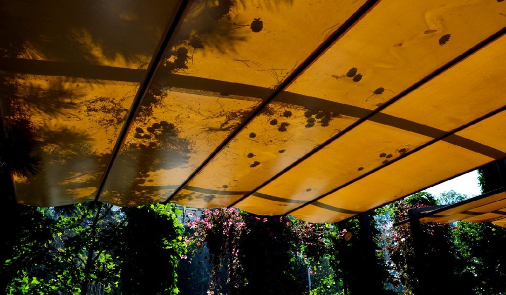 tarps garden-gate Choosing the Right Tarp for your backyard