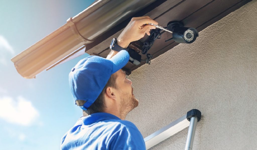 outdoor security cameras garden-gate Ways To Keep Your Home Safe