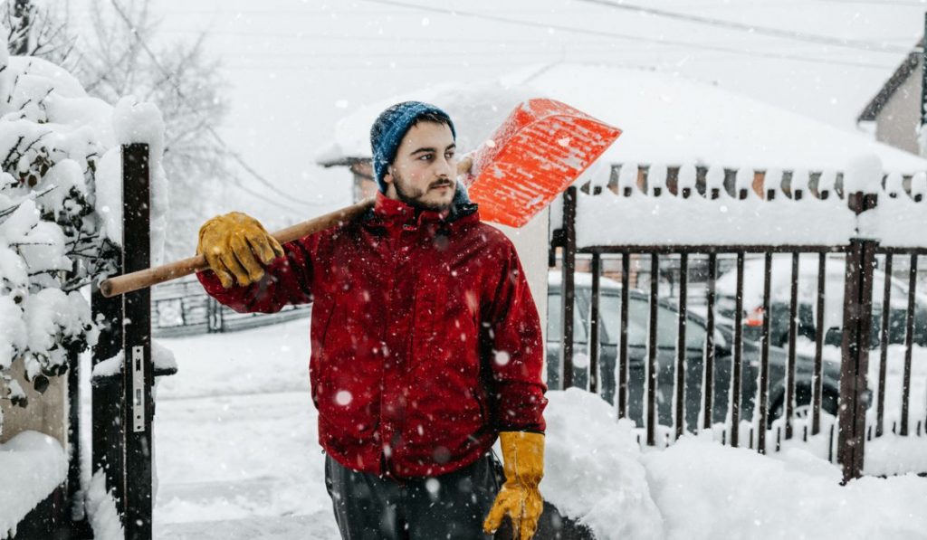 snow shovels garden-gate Stock up on Snow and Deicing Supplies