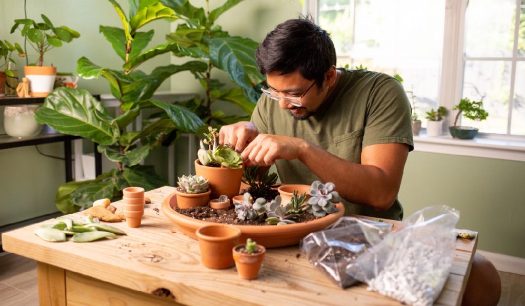 succulent pot garden-gate Succulent Plant Care