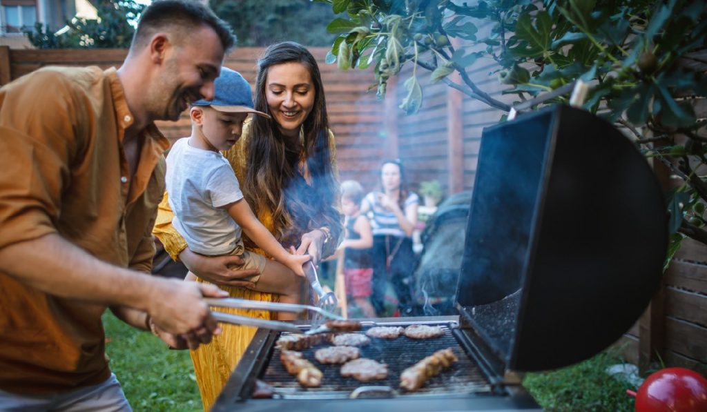 summer-cookouts garden-gate Dreamiest Backyard for Summer Cookouts and Parties