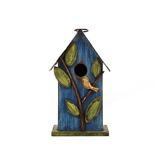 Glitzhome hanging bird house