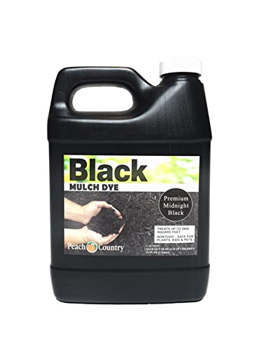 Peach Country Midnight Black Mulch Dye