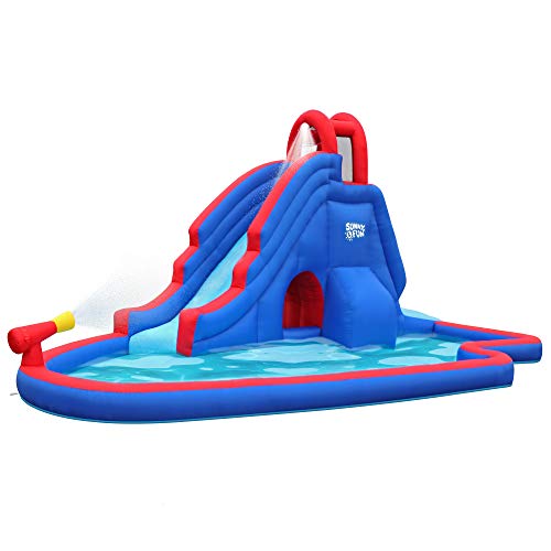 SUNNY & FUN Inflatable Water Slide Park