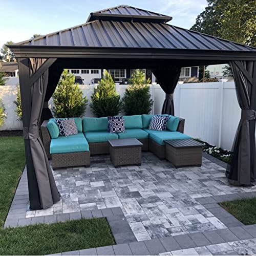 Purple Leaf Hardtop Gazebo