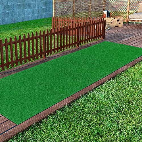 Sweethome Artificial Grass Runner Rug