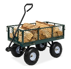 Best Choice Products Heavy-Duty Steel Garden Cart