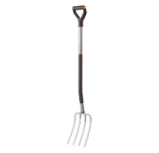 Fiskars Ergo D-handle Steel Spading Fork