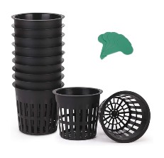 GROWNEER Garden Slotted Mesh Net Cups