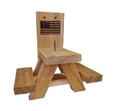 Wildlife WoodCrafts Picnic Table Squirrel Feeder