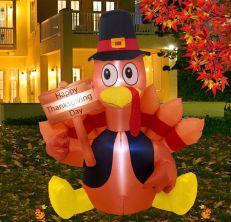 Twinkle Star Thanksgiving Inflatable