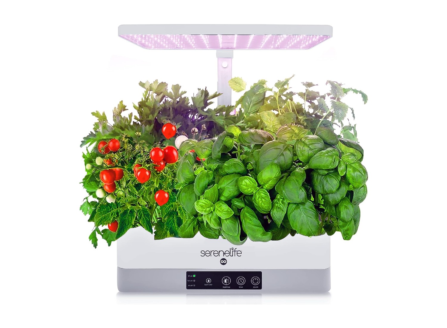serenelife herb garden hydroponic growing system
