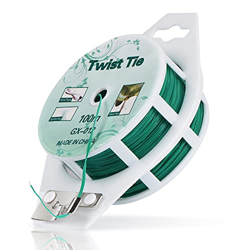 Green Garden Ties with Cutter