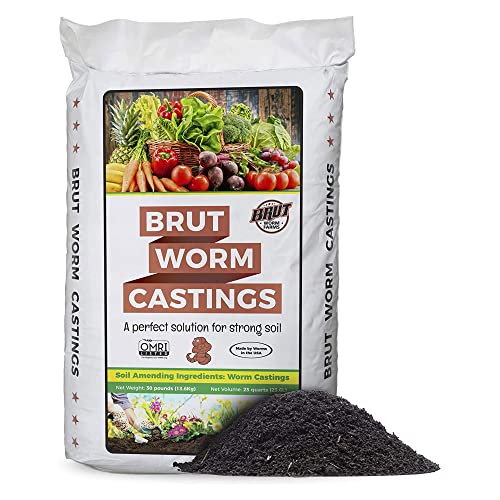 BRUT WORM FARMS Worm Castings