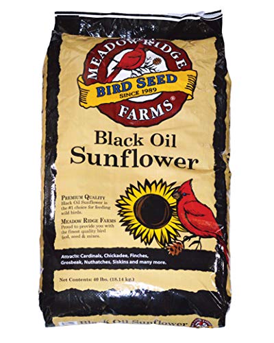 Meadow Ridge Black Oil Sunflower Bird Seed