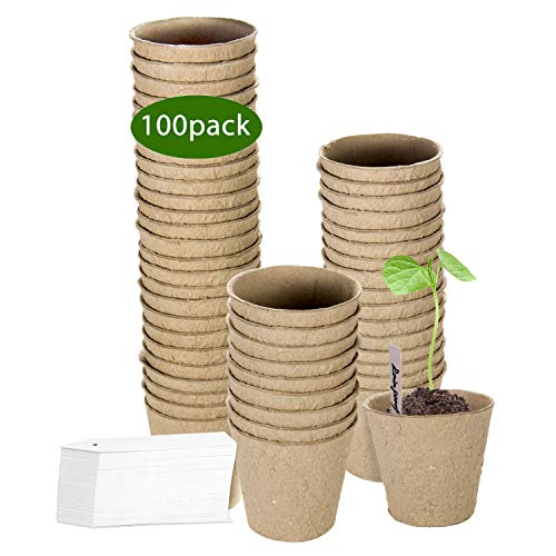 ZOUTOG Three-Inch Peat Pots