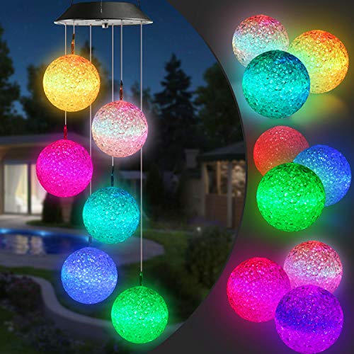 Toodour Outdoor Solar Hanging Lights