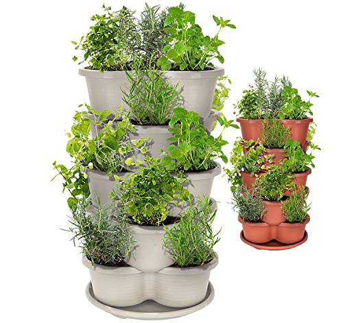 Amazing Creation Stackable Planter Vertical Garden